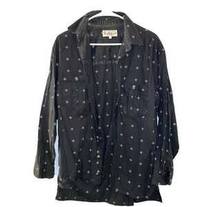 Western Shirt Mens L Long Sleeve Vintage 90s